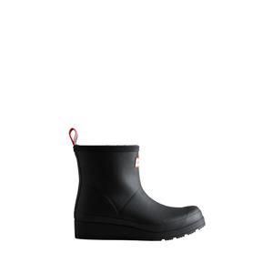 NEW HUNTER women's short insulated rain boots in black